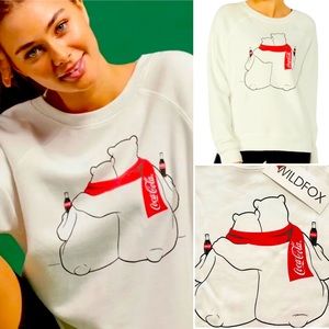 Wildfox X Coca-Cola Polar
Friends Sommers Sweatshirt-Sz M-NWT